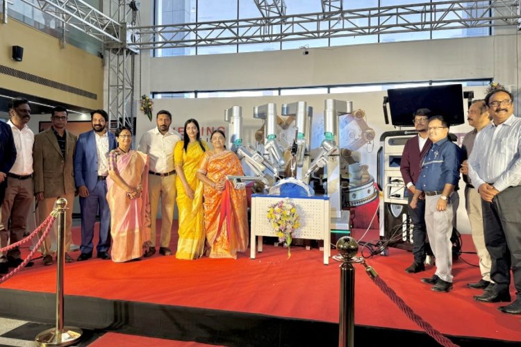 Malla Reddy Narayana Multispeciality Hospital Unveils Telangana’s First Surgical Robot – SSI Mantra 3.0