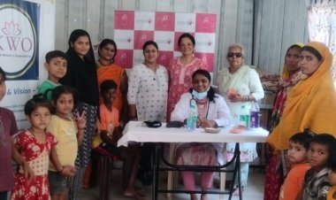 Motherhood Hospital Kharadi, in association with Kharadi Women's Organisation, Hosted a Free Health Check-Up Camp for Site Laborers