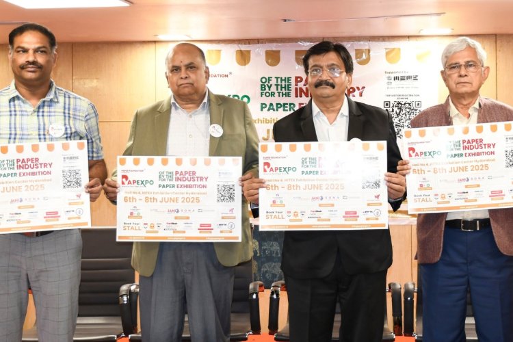 India’s first-ever national paper expo, PAPEXPO 2025, to debut in Hyderabad from June 6–8!