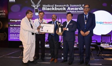 Sajja Heart Foundation Wins Blackbuck Outstanding Research Institution Award at Medical Research Summit & Blackbuck Awards 2025