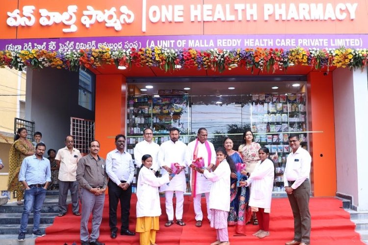 MLA Ch. Malla Reddy Garu Inaugurates One Health Pharmacy – Affordable Medicines & Quality Healthcare Now Closer to You