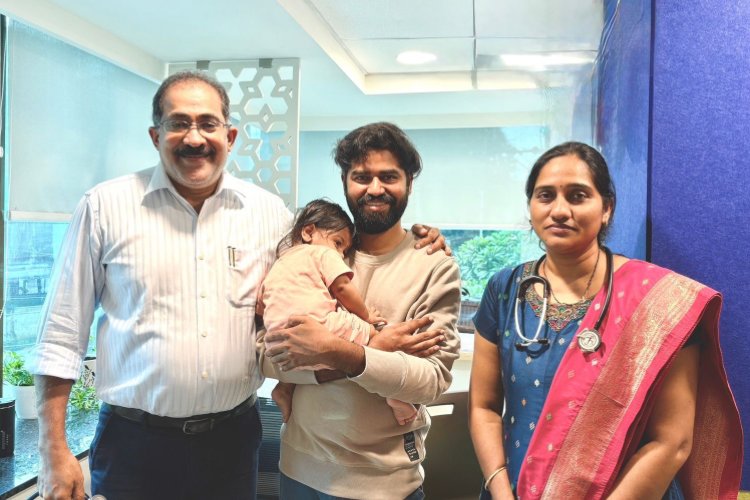 8-Month-Old Baby with Life-Threatening Tumor in Windpipe Saved by Little Stars & She Doctors in Hyderabad