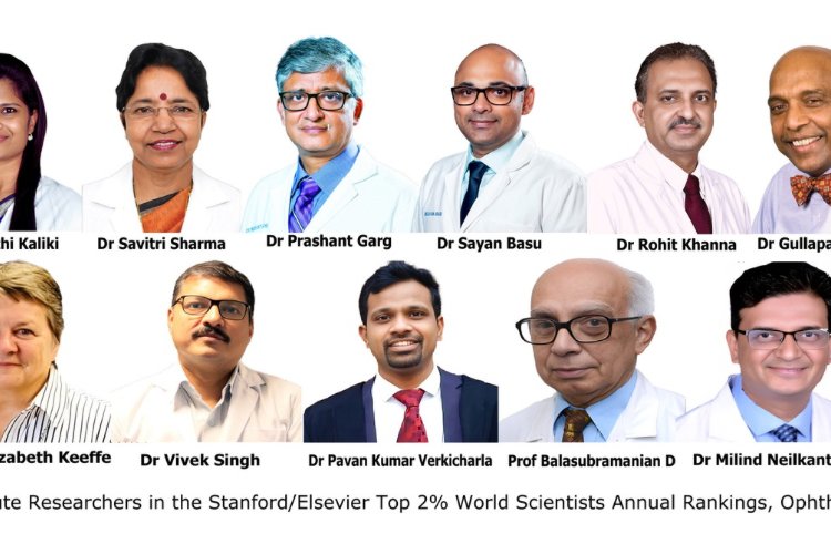 LVPEI Researchers Shine in Stanford/Elsevier Top 2% World Scientists Rankings 2025
