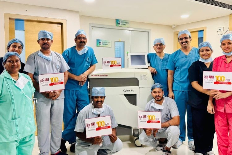 AINU Vizag Sets New Benchmark with 100 Successful HOLEP Prostate Surgeries