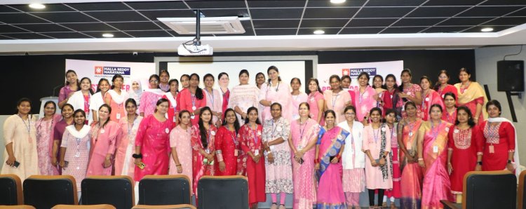 Malla Reddy Narayana Multispeciality Hospital Marks Breast Cancer Awareness Month with Employee Engagement and Educational Program