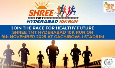 Join the Race for Healthy Future - SHREE TMT Hyderabad 10K Run on 9th November 2025 at Gachibowli Stadium