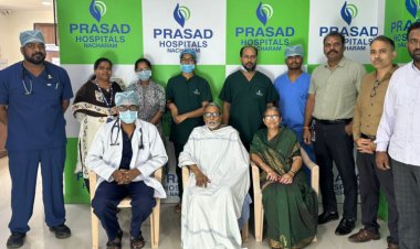 Specialists at Prasad Hospitals, perform a complex Carotid Web Stenting, rescuing a 62-year-old patient from a rare life-threatening vascular condition!