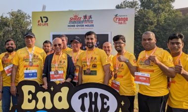 Shree TMT Hyderabad 10K Run Promoted Mental Health Awareness and Child Health