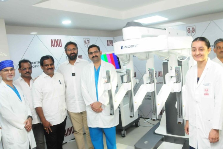 AINU becomes Andhra Pradesh’s First Dedicated Kidney Hospital to Introduce Advanced Robotic Surgery Programme