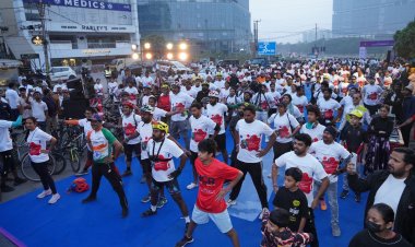 STAR Hospitals brought together Telangana’s largest group of cyclists for a cancer awareness initiative in Hyderabad