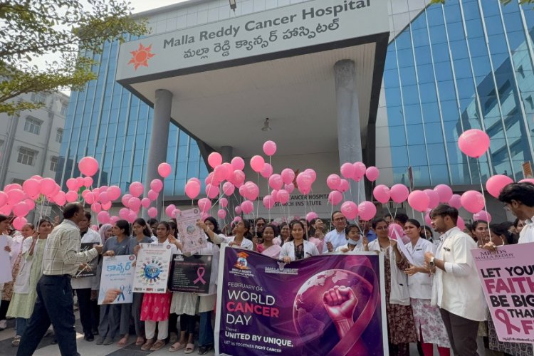 World Cancer Day 2026 Observed at Malla Reddy Narayana Hospital under the Theme “United by Unique