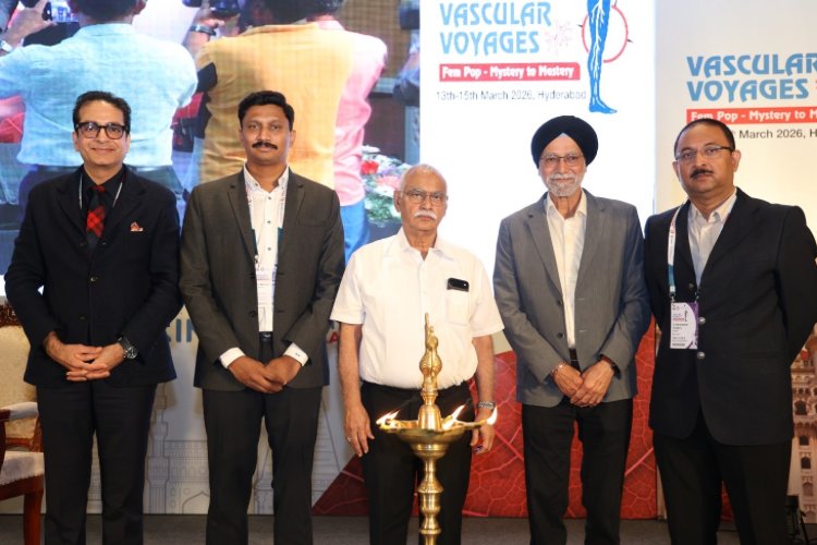 Training Workshops Are Crucial for Young Doctors: Dr. Bhaskar Rao  - International conference on vascular diseases held in Hyderabad