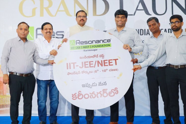 Resonance Foundation Center – Karimnagar Grandly Launched by Shri JD Lakshminarayana Garu!