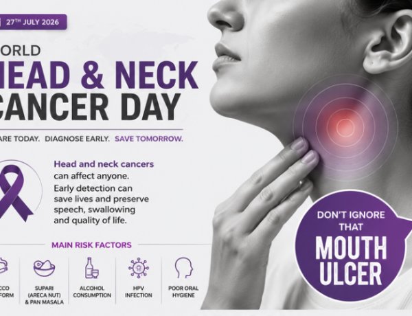 Don't Ignore That Mouth Ulcer, Say CARE Doctors   India Records Nearly 560 New Oral Cancer Cases Every Day