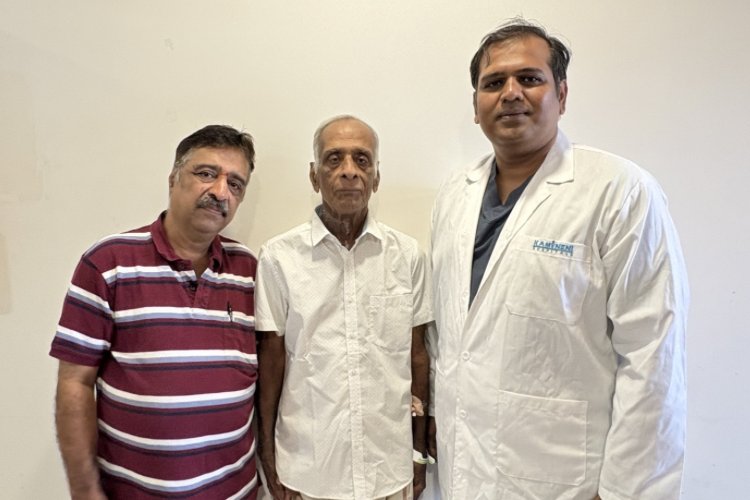 91 Year-Old Successfully Undergoes Kidney Cancer Surgery at Kamineni Hospitals
