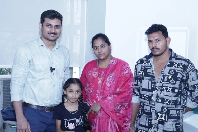 Eight-year-old girl walks again after complex foot reconstruction at KIMS